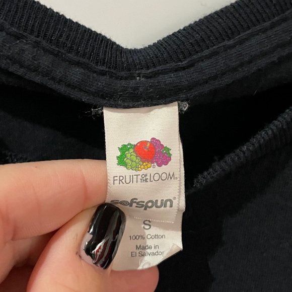 Black Lives Matter Unisex fruit of the loom size small short sleeve black tee - Picture 3 of 5